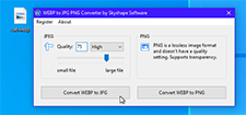 WEBP to JPG PNG Converter Screenshot 3